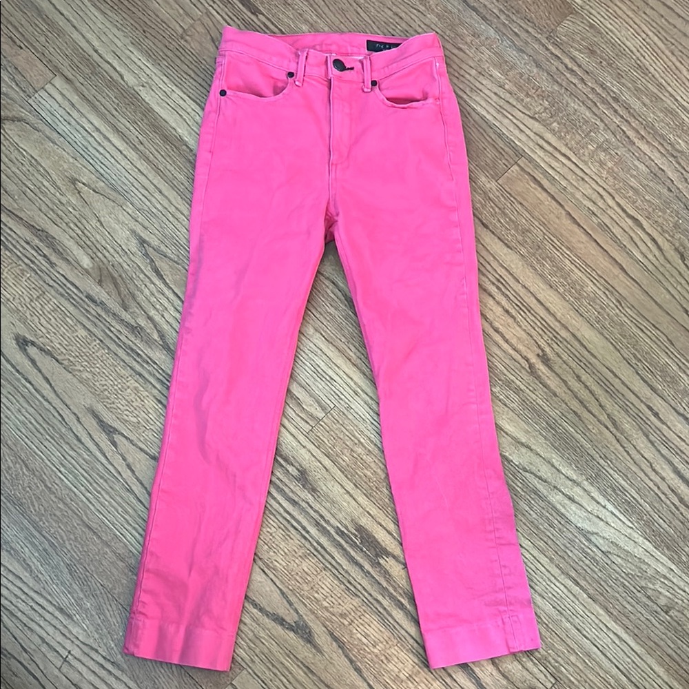 Rag & Bone Barbie pink high waisted ankle jeans-size 25